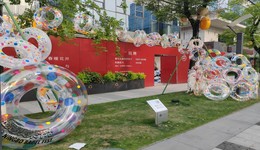 裝點五一假日，大學(xué)生創(chuàng)意“圈”出彩