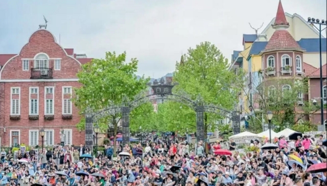 “五一”假期成都彭州热力全开，人气“彭派”