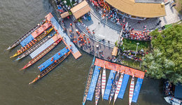 2025年全國龍舟大聯(lián)動古林站火熱開賽