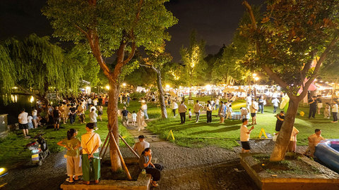 游客超6万人次，慈城“仲夏慈湖夜”火爆开市