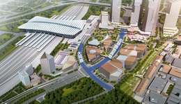 青島北站交通迎“大提速”！東廣場(chǎng)兩條關(guān)鍵道路通車，年底還將實(shí)現(xiàn)“無風(fēng)雨換乘”