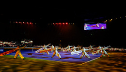 茶花绽放 盛事开启  2025奥克斯·宁波网球公开赛开幕式隆重举行