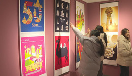第二屆亞洲城市文化國際海報(bào)展暨“一帶一路”中國與東盟國融合數(shù)字藝術(shù)展在河北工藝美術(shù)職業(yè)學(xué)院開展