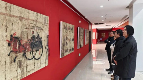 一眼越千年 壁上見河北！古代壁畫精品巡展安平站亮相安平縣美術(shù)館