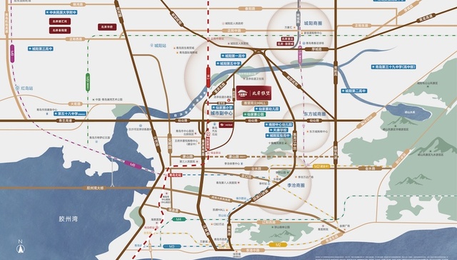 与品质共生 向优居而行 | 北岸雅望：踞青岛几何中心，启幕主城雅致生活