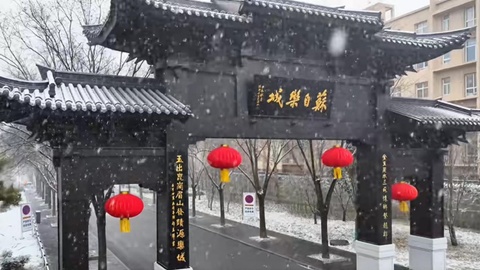 銀裹欒城 歲寒添景