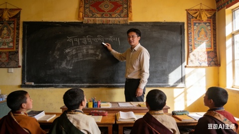 雪山下的講臺(tái)：陜師大“紅燭”扎根雪域十余載