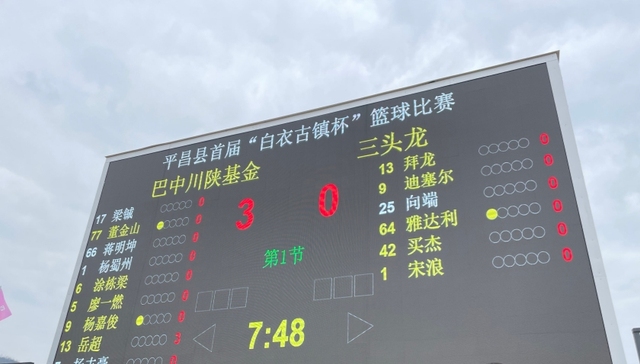 冬季点燃“镇BA”！首届“白衣古镇杯”篮球赛在巴中平昌县展开！