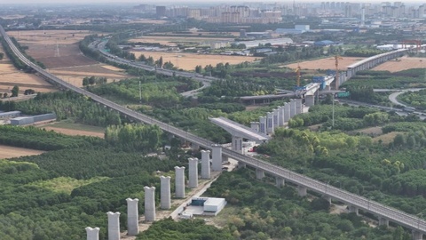 雄忻高铁山西段五台山隧道 杨家庄隧道贯通