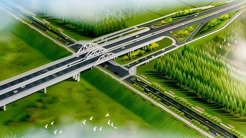 “桥梁+高速”立体连接  西安将新增一条城市环线高速公路