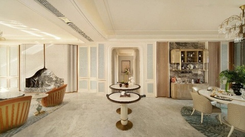 当395㎡传世大宅实景刷屏，才读懂西安豪宅顶配的涵义