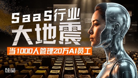 SaaS业数千亿市值蒸发：AI如何变革组织架构？