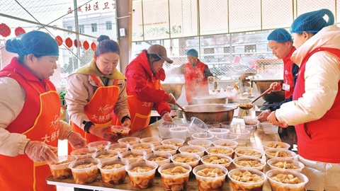 我在山西過大年：運城市鹽湖區(qū)西城街道——情融鄰里 共度佳節(jié)