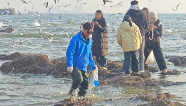 青岛市南：海滨蓝护春节红