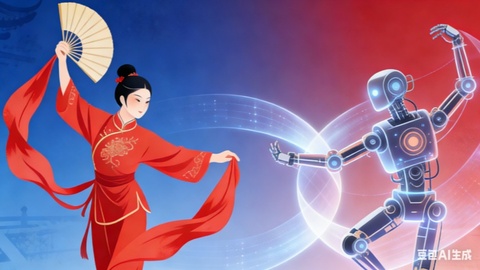 榆林米脂縣機(jī)器人扭秧歌：是“活起來(lái)”的創(chuàng)新，還是“冷冰冰”的表演？