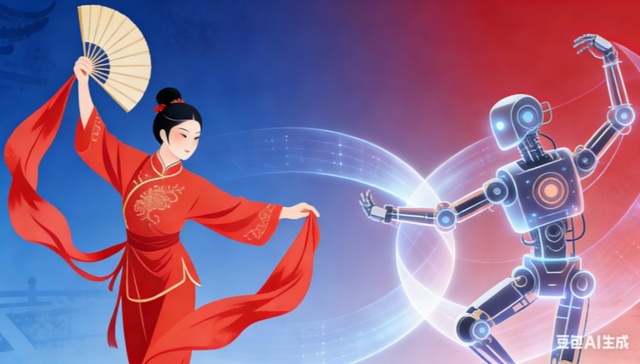 榆林米脂县机器人扭秧歌：是“活起来”的创新，还是“冷冰冰”的表演？