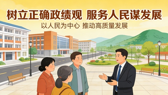 正确的政绩观是干部队伍的核心支撑