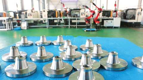 【轉型發(fā)展話亮點】小法蘭加工：全流程智能化