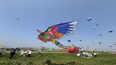 第43届潍坊国际风筝会暨2026潍坊风筝嘉年华开幕