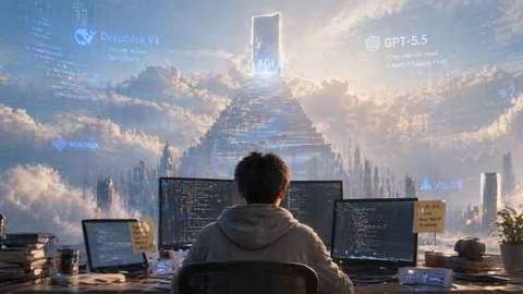 奥特曼与梁文锋，终于在同一条赛道短兵相接