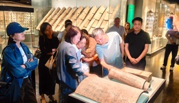 墨载秦汉魂笔抒盛世风——钟镝《秦汉精神》书法展在秦砖汉瓦博物馆启幕