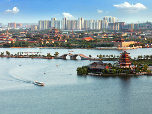 “五一”，聊城值得，一湖藏今古，风雅入画来