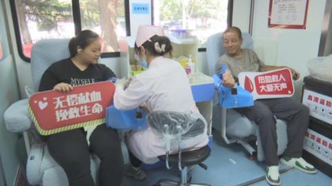 石家庄市鹿泉区：多部门联合开展“6·14世界献血者日”主题宣传活动