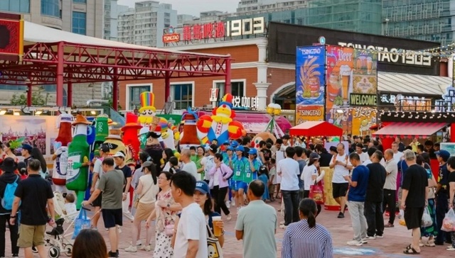 山东城市观察｜拆掉围挡之后，第36届青岛国际啤酒节崂山会场在“酿”什么？