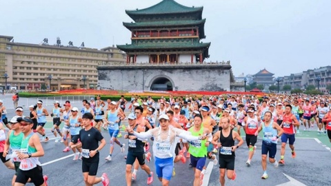 陕西：人均体育场地面积达到2.72㎡累计办赛10万余场 数据见证三秦健身热