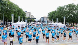 春晓海棠首届长安公园欢乐跑，以一场公园奔跑，前置体验未来生活