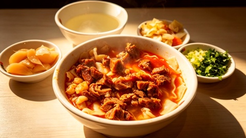一碗四十里铺羊肉面：藏在陕北绥德烟火里的非遗滋味