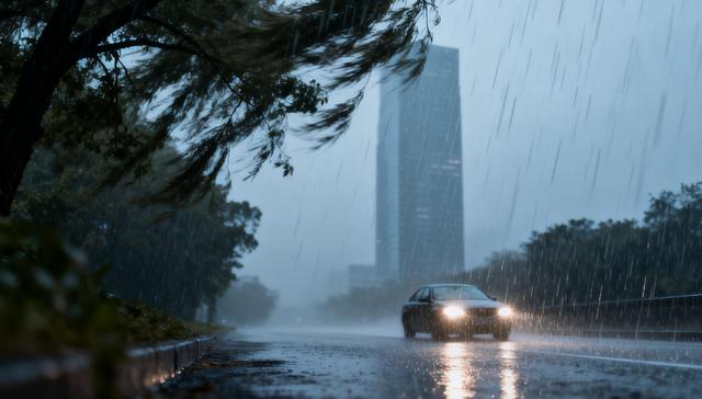 上海;暴雨红色预警;今明两天;集中降雨;强风