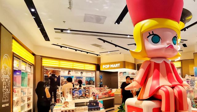 LABUBU带动泡泡玛特半年净赚45.74亿元，同比增长近四倍