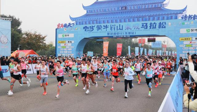 1.7万人奔赴眉山，一场马拉松背后的“东坡引力”
