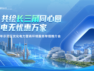 2026年示范区优化电力营商环境服务举措推介会在青浦举行